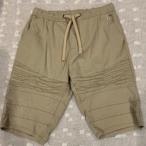 One Point One Men's Khaki Shorts